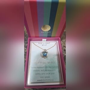 True to Form Blue Necklace